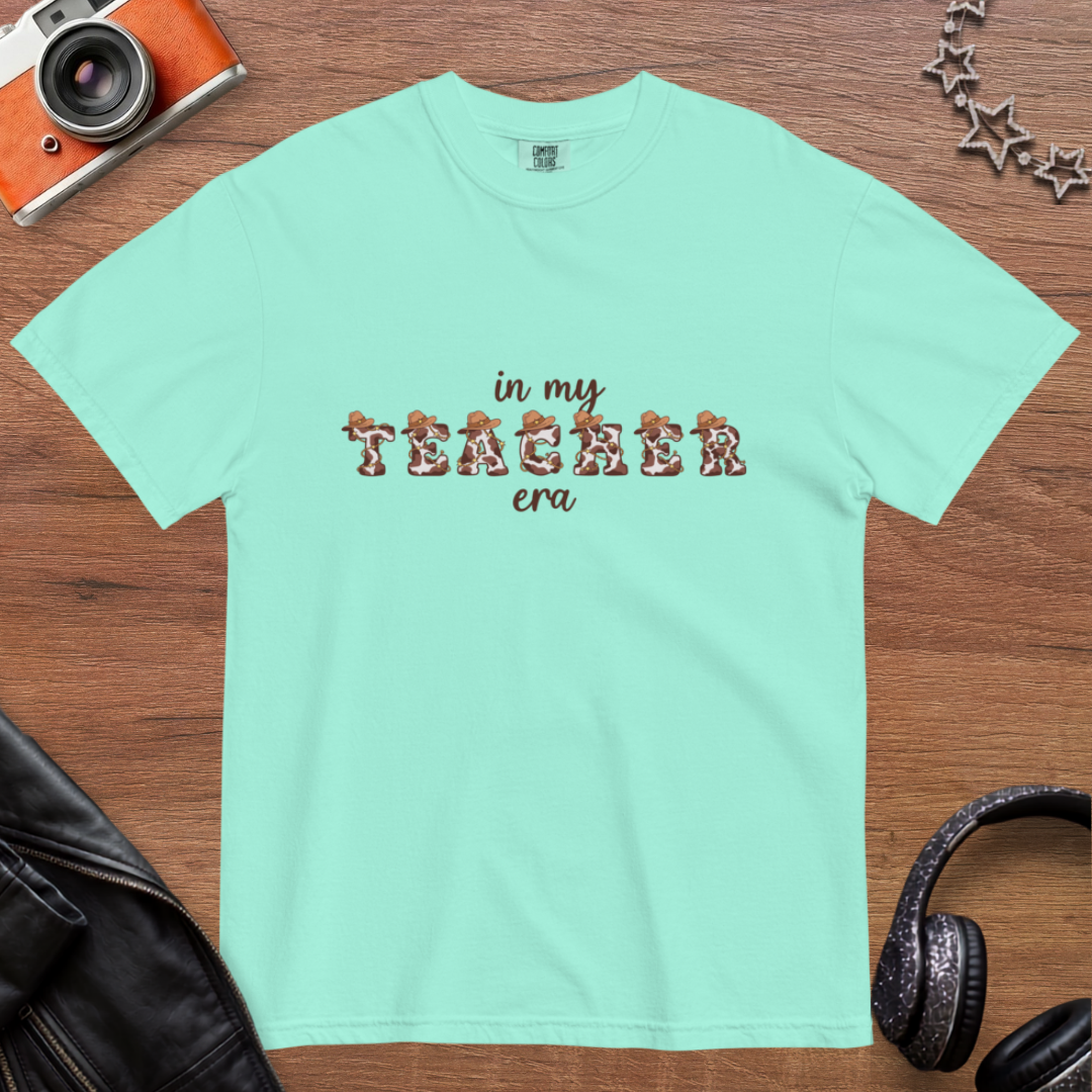 In My Teacher Era - Unisex Comfort Colors Heavyweight T-shirt