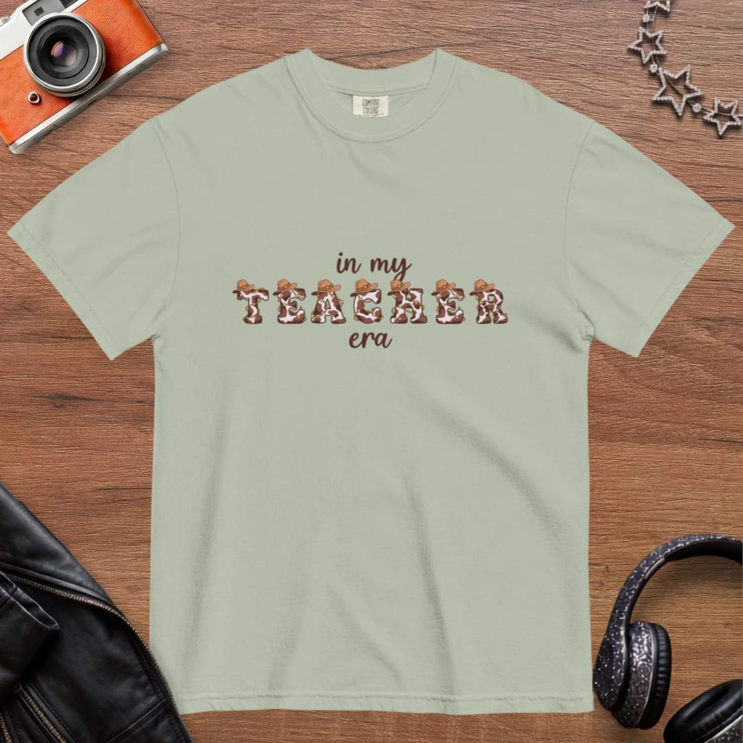 In My Teacher Era - Unisex Comfort Colors Heavyweight T-shirt