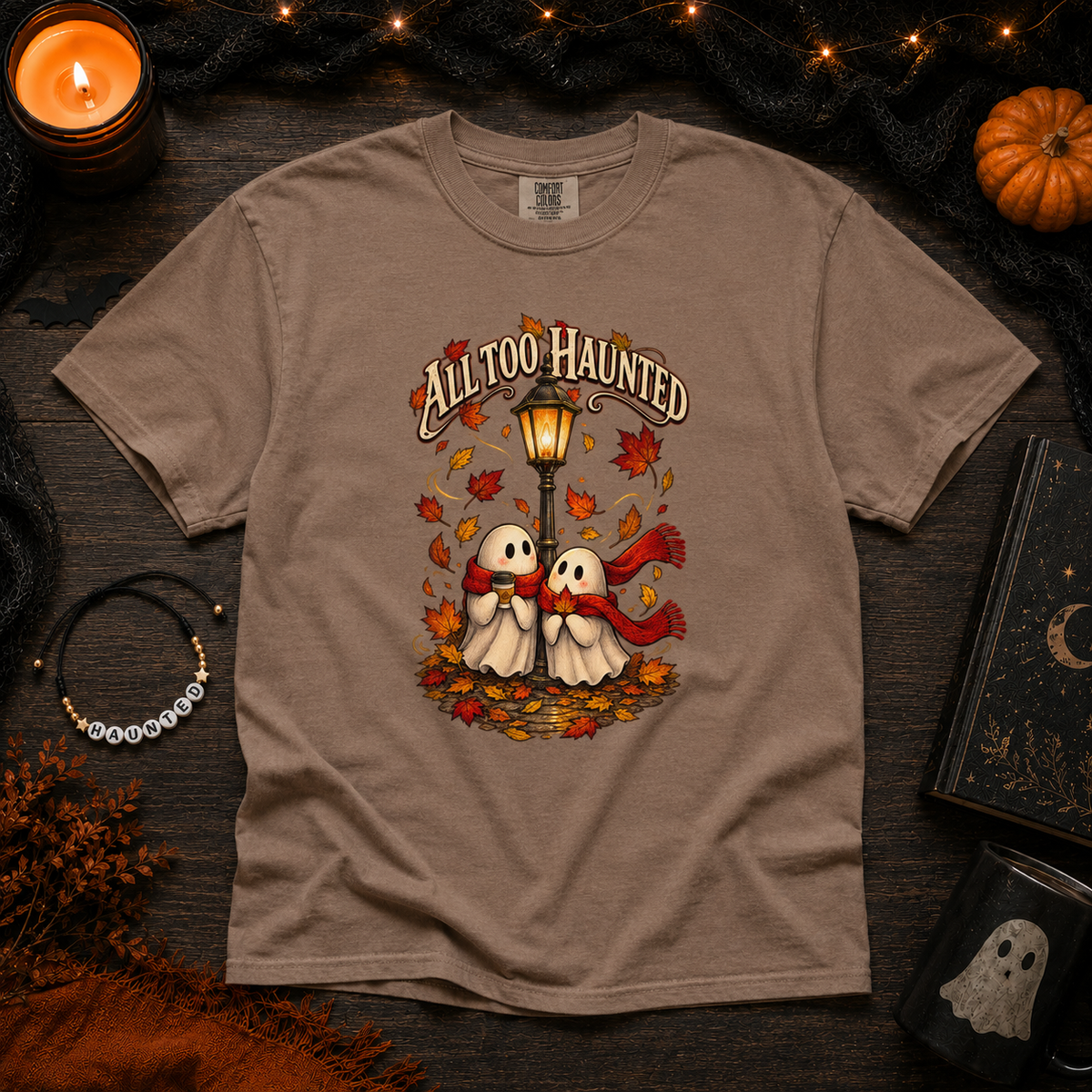 All too Haunted - Comfort Colors Unisex heavyweight T-shirt