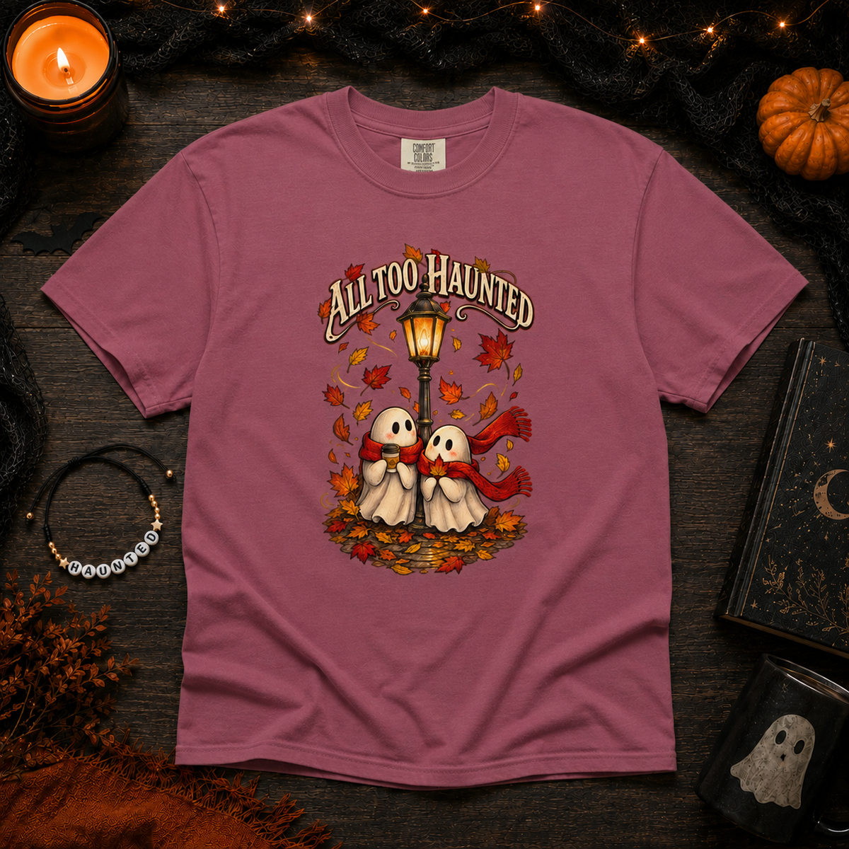 All too Haunted - Comfort Colors Unisex heavyweight T-shirt