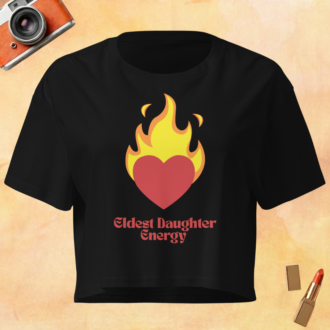 Eldest Daughter Energy Women’s Crop Top