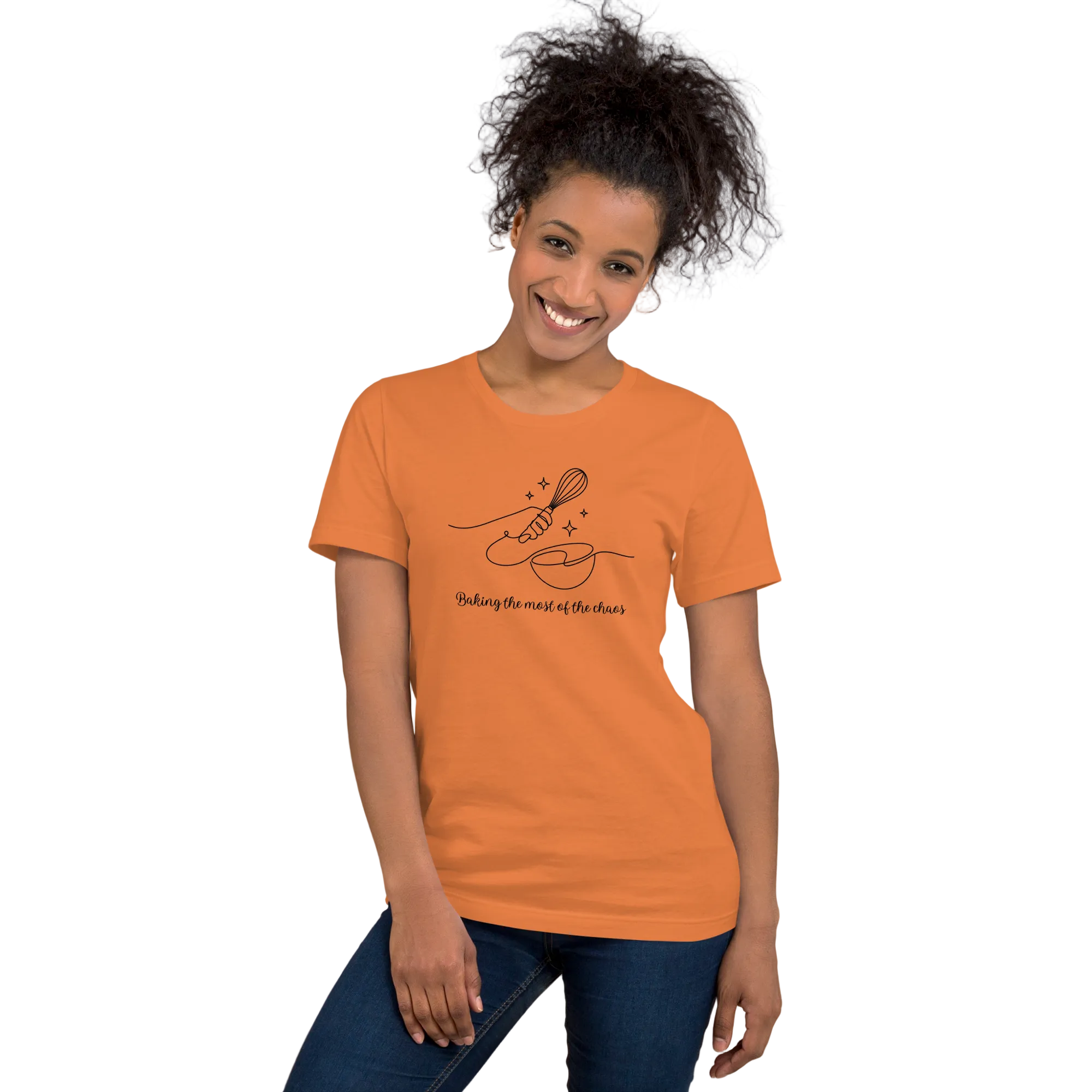Baking the Most of the Chaos Unisex t-shirt