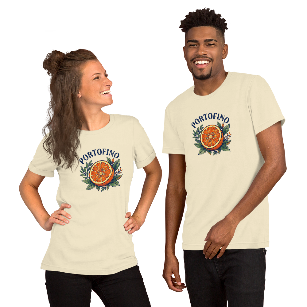 Portofino Orange Unisex T-shirt