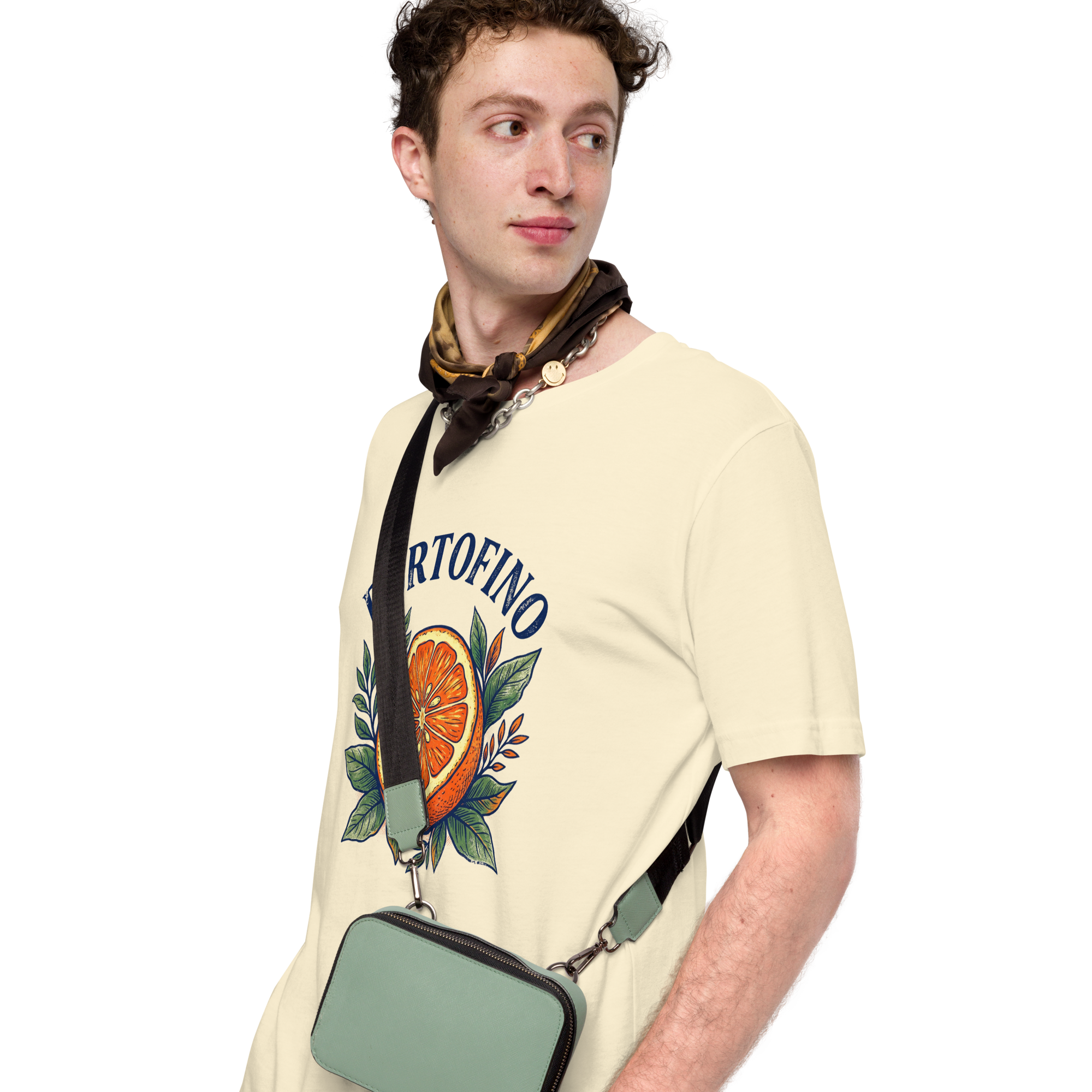 Portofino Orange Unisex T-shirt