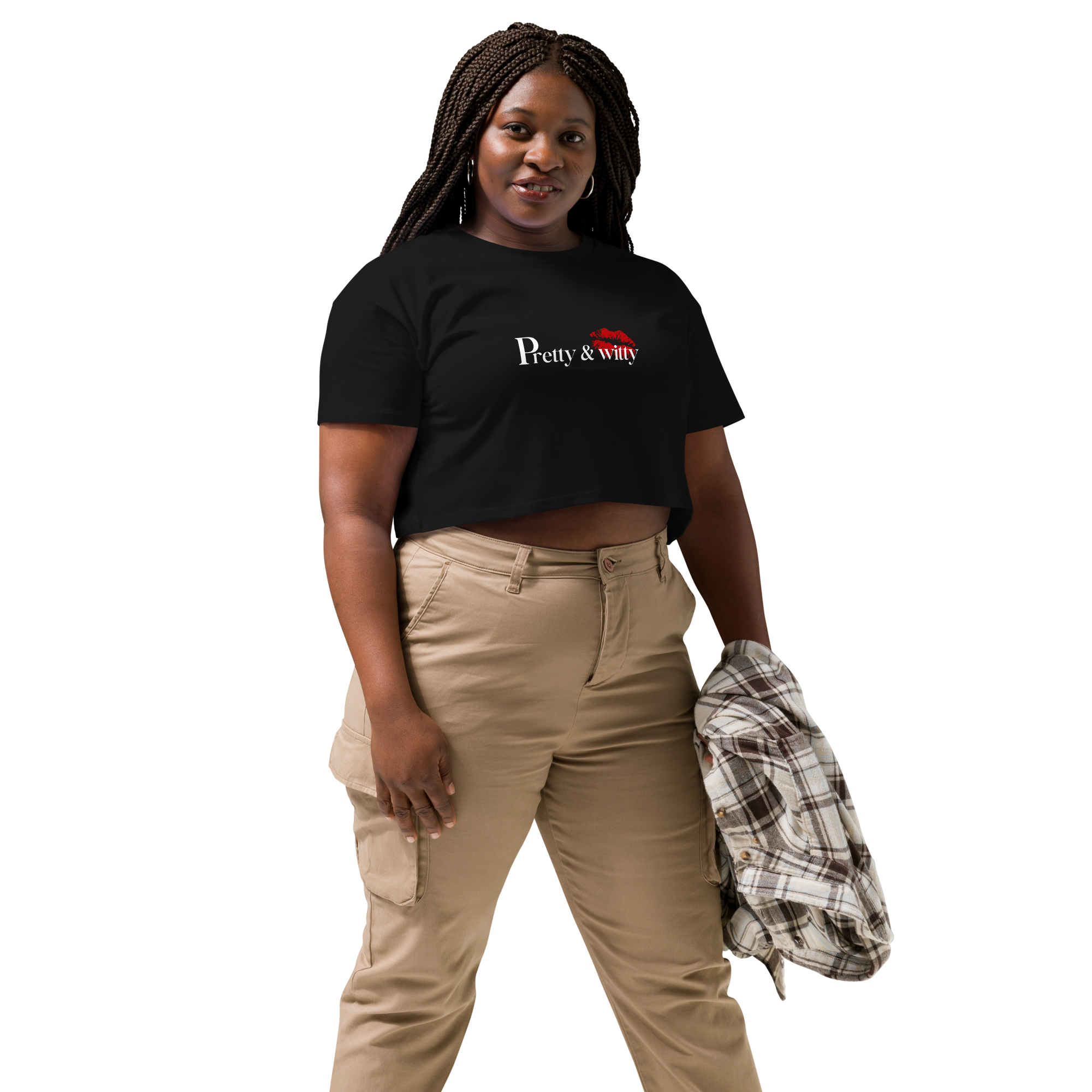 Pretty & Witty Women’s Crop Top
